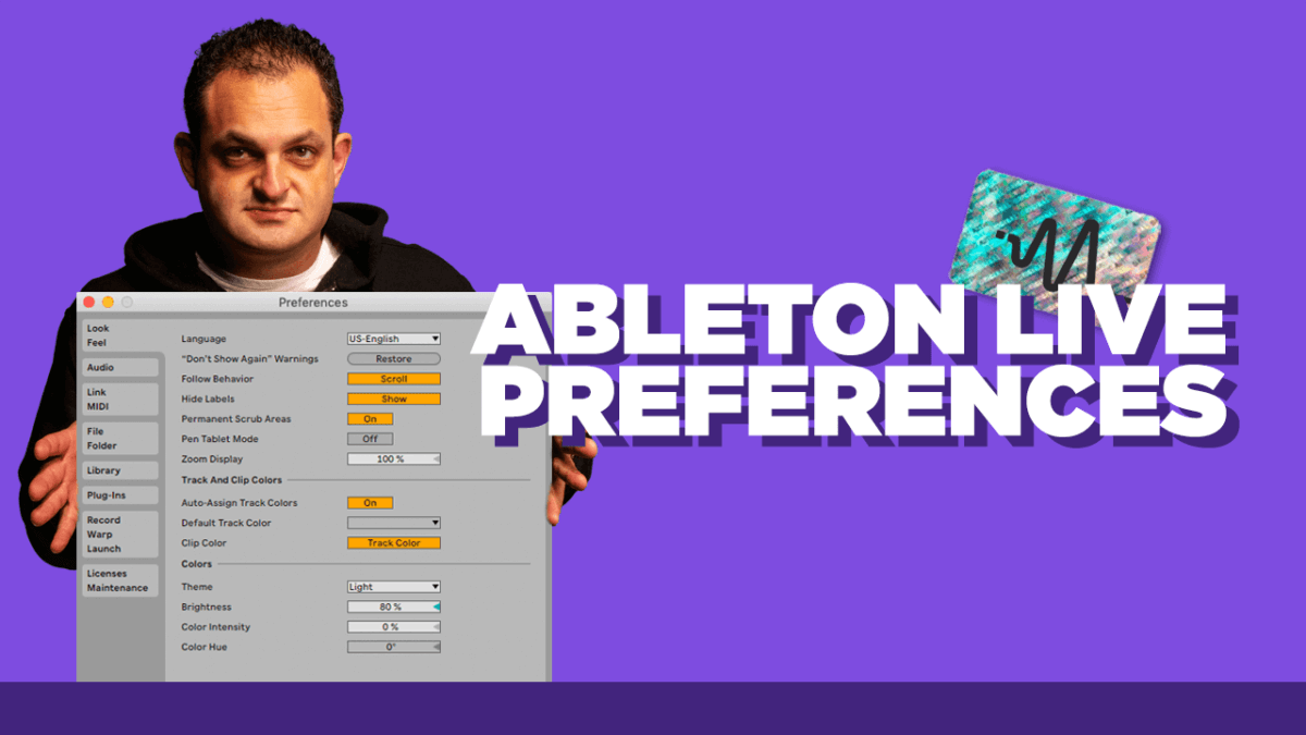 Ableton Live Preferences - Ableton Live 11 Tutorial