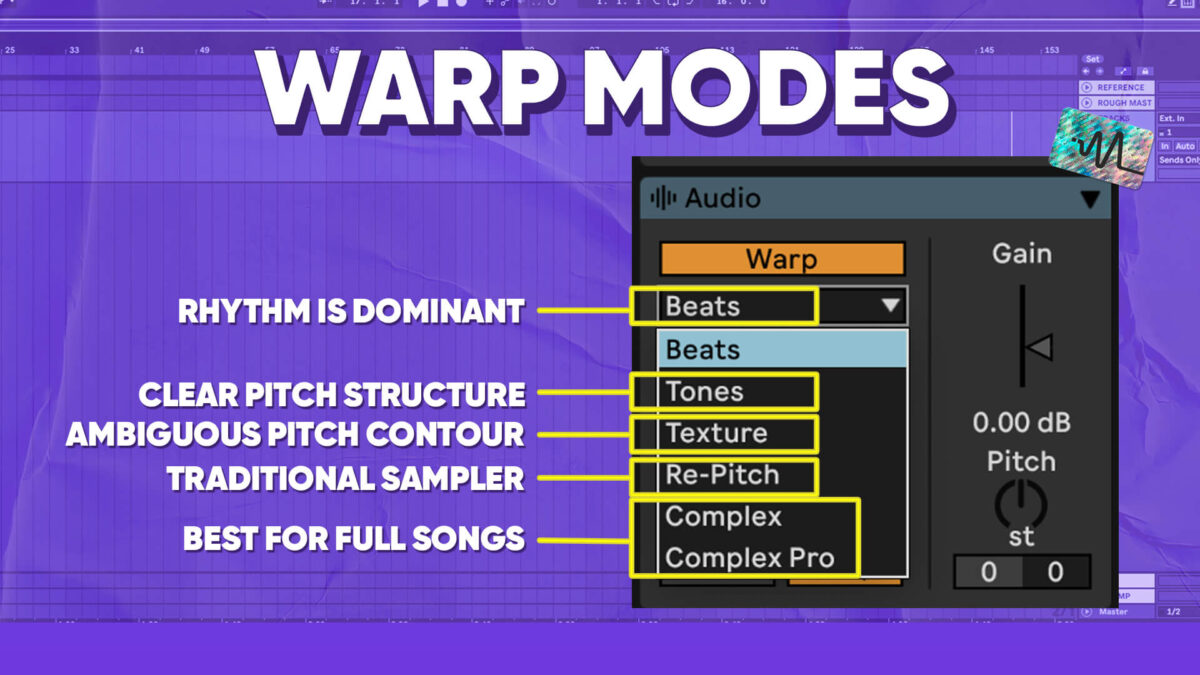 Ableton Warp Modes