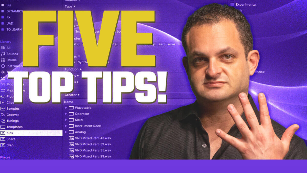 Five Top Tips!