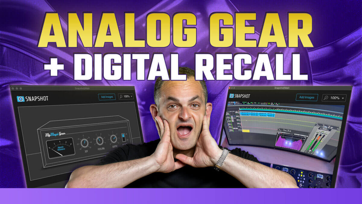Snapshot Plugin - Analog Gear + Digital Recall